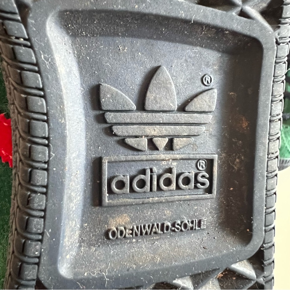 ADIDAS Blackburn SPZL green suede red stripe limited edition trainers - Picture 7 of 16